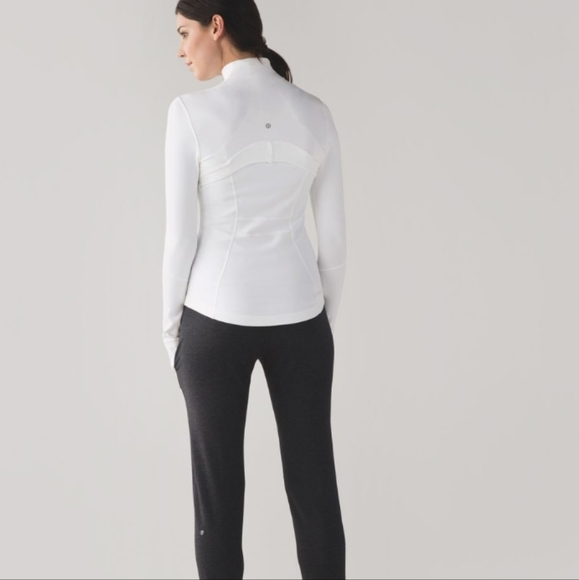 Lululemon Athletica Define Jacket Luon Full Zip White 8 - Picture 3 of 16